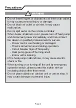 Preview for 6 page of Nortek GHH092.6LSA4DL Owner'S Manual And Installation Instructions