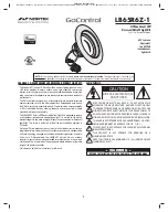 Preview for 1 page of Nortek GoControl LB65R6Z-1 Instructions