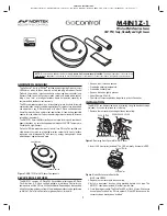 Nortek GOCONTROL M4IN1Z-1 Instructions preview