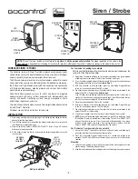 Preview for 1 page of Nortek GoControl User Manual