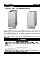 Preview for 1 page of Nortek MG3P User Manual