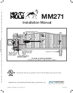 Nortek Mighty Mule MM271 Installation Manual preview