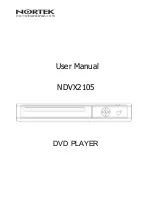 Nortek NDVX2105 User Manual preview