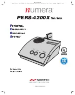 Nortek Numera PERS-4200X Series Installation Instructions Manual preview