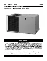 Preview for 1 page of Nortek P7RF-K Series Installation Instructions Manual