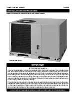 Nortek P8SE Series Installation Instructions Manual preview