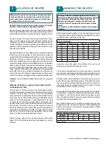 Preview for 9 page of Nortek Reznor UDSA-4E 011 Installation, Commissioning, Servicing