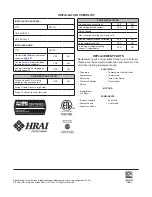 Preview for 12 page of Nortek SA3BF4M2SN Series Installation Instructions Manual