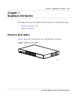 Предварительный просмотр 25 страницы Nortel 1000BASE-LX Using Manual