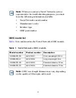 Предварительный просмотр 6 страницы Nortel 1000BASE-XD Installation Manual