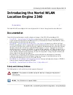 Preview for 9 page of Nortel 2340 Configuration Manual