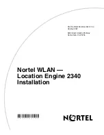 Nortel 2340 Installation Manual предпросмотр