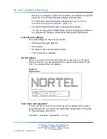 Preview for 66 page of Nortel 2500 Seriess System Configuration Manual