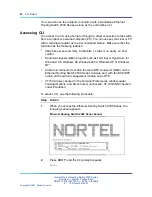 Preview for 86 page of Nortel 2500 Seriess System Configuration Manual