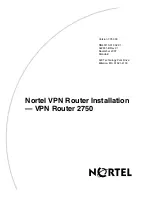 Nortel 2750 Installation Manual preview