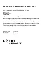 Preview for 144 page of Nortel 297-2183-912 Installation Manual