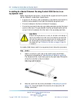 Предварительный просмотр 22 страницы Nortel 5500 series Installation Manual