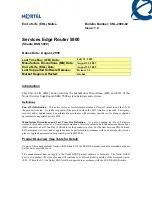 Preview for 1 page of Nortel 5500 series Product Support Bulletin