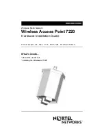 Nortel 7220 Hardware Installation Manual preview