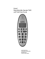 Nortel 743X User Manual предпросмотр