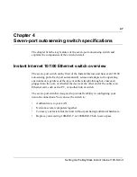 Предварительный просмотр 47 страницы Nortel BayStack 100-S User Manual