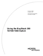 Nortel BayStack 380 Using Manual предпросмотр