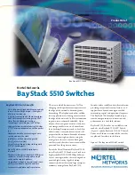 Preview for 1 page of Nortel BayStack 5510-24T Specifications