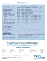 Preview for 8 page of Nortel BayStack 5510-24T Specifications