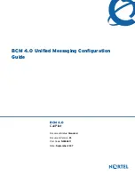 Nortel BCM 4.0 Manual preview