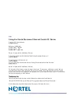 Preview for 166 page of Nortel BES50FE-12T PWR User Manual