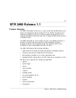 Preview for 13 page of Nortel BTR 2400 Installation Manual