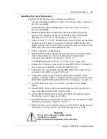 Preview for 23 page of Nortel BTR 2400 Installation Manual