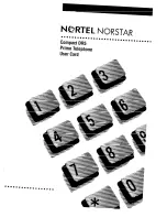 Preview for 1 page of Nortel Compact DR5 User'S Card Manual