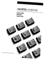 Preview for 9 page of Nortel Compact DR5 User'S Card Manual