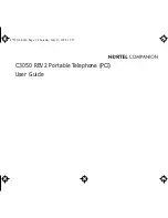 Nortel COMPANION C3050 REV2 User Manual preview