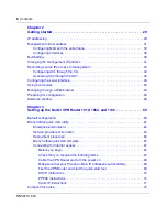 Предварительный просмотр 6 страницы Nortel Contivity 1050 Configuration Manual