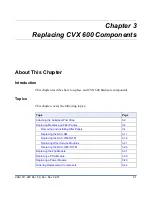 Preview for 99 page of Nortel CVX 600 Hardware Installation Manual