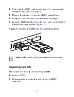 Предварительный просмотр 8 страницы Nortel CWDM SFP Installation Manual