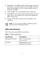 Предварительный просмотр 9 страницы Nortel CWDM SFP Installation Manual