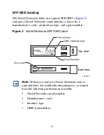 Предварительный просмотр 19 страницы Nortel CWDM SFP Installation Manual