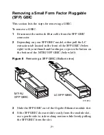 Предварительный просмотр 23 страницы Nortel CWDM SFP Installation Manual