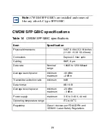 Предварительный просмотр 31 страницы Nortel CWDM SFP Installation Manual