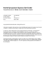 Preview for 3 page of Nortel Express Call Center Installation Manual