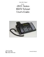 Предварительный просмотр 1 страницы Nortel i2021 Series User Manual