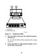 Предварительный просмотр 38 страницы Nortel Installing Media Dependent Adapters Installation Manual