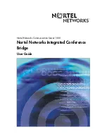 Nortel Integrated Conference Bridge User Manual preview