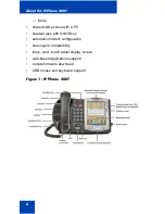 Preview for 8 page of Nortel IP Phone 2007 User Manual