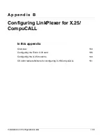 Preview for 133 page of Nortel LinkPlexer Installation And Configuration Manual