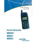 Nortel M 900 User Manual предпросмотр