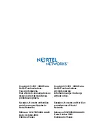 Предварительный просмотр 59 страницы Nortel M 900 User Manual